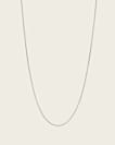 Axl Sterling Silver Medium Curb Necklace