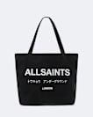 Underground Logo Printed Tote Bag