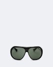 Aviator combination sunglasses