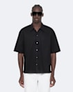 Oversized cotton poplin shirt