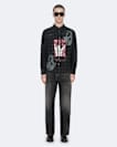 Long sleeve pattern check shirt