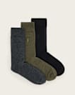Adan Ramskull Embroidered Socks 3 Pack