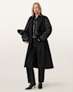 Paulah Wool Blend Double Breasted Coat