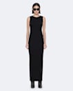 Katarina Boat-Neck Slim-Fit Maxi Dress
