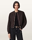 Orten Suede Bomber Jacket