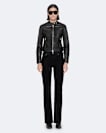 Comet Cropped Leather Jacket