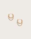 Trudy Small Chain Hoop Earrings