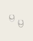Trudy Small Chain Hoop Earrings
