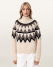 Tura Funnel Neck Relaxed Fit Jumper