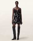 Zia Leopard Print Mini Dress