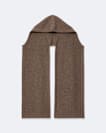 Laura Wool Hooded Scarf