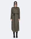 Yurra cupro tied shirt dress
