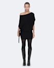 Ellie Asymmetric Cotton Knitted Dress