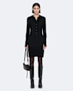 Merino wool polo dress