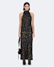 Beril silk blend dress