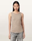 Katarina Boat Neck Slim Fit Tank Top