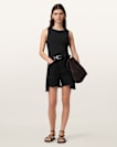 Katarina Boat Neck Slim Fit Tank Top