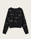 AllSaints Embellished Separo Sweatshirt
