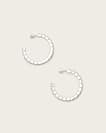Gia Crystal Hoop Earrings