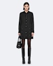 Artemis Silk-Blend Mini Shirt Dress