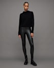 Cora High-Rise Skinny Fit Faux Leggings