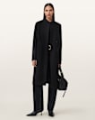 Sidney Wool Cashmere Blend Tailored Coat