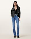 Haldan Slim Bootcut Stretch Denim Jeans