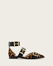Sutton Leopard Print Pointed Toe Shoes