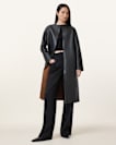 Selby 2-In-1 Reversible Suede Mac Coat