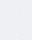 Aveline Box Pendant Long Necklace