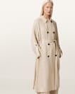 Lizie Double Breasted Trench Coat