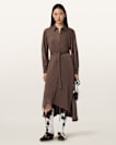 Lexi Satin Midi Dress