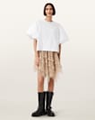Jayde Ruffled Tulle Mini Skirt