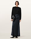 Alexia Gathered Maxi Skirt