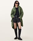 Milla Bird Print Parka Jacket