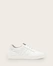 Vix Low Top Round Toe Leather Trainers
