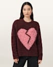 Luv Heart Intarsia Jumper