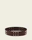 Rio Studded Leather Waist Belt