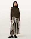 Spark 2-In-1 Pleated Maxi Dress