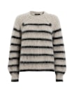 Riga Striped Wool Blend Jumper
