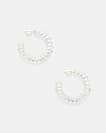 Jaya Studded Hoop Earrings