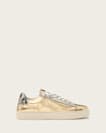 Shana Low Top Metallic Leather Trainers