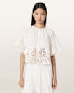 Femi Relaxed Fit Broderie Top