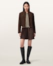Jax Asymmetric Mini Skirt