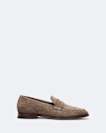 Jules Hand-Stitched Suede Loafers
