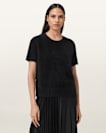 Rebel Brushed Cashmere Knitted T-Shirt