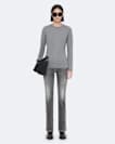 Kira Wool-Blend Long-Sleeve T-Shirt