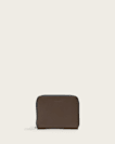 Lena Hex Zip Up Leather Wallet