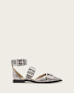 Sutton Metallic Leather Point Toe Shoes
