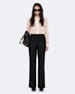 Sheer military shirt